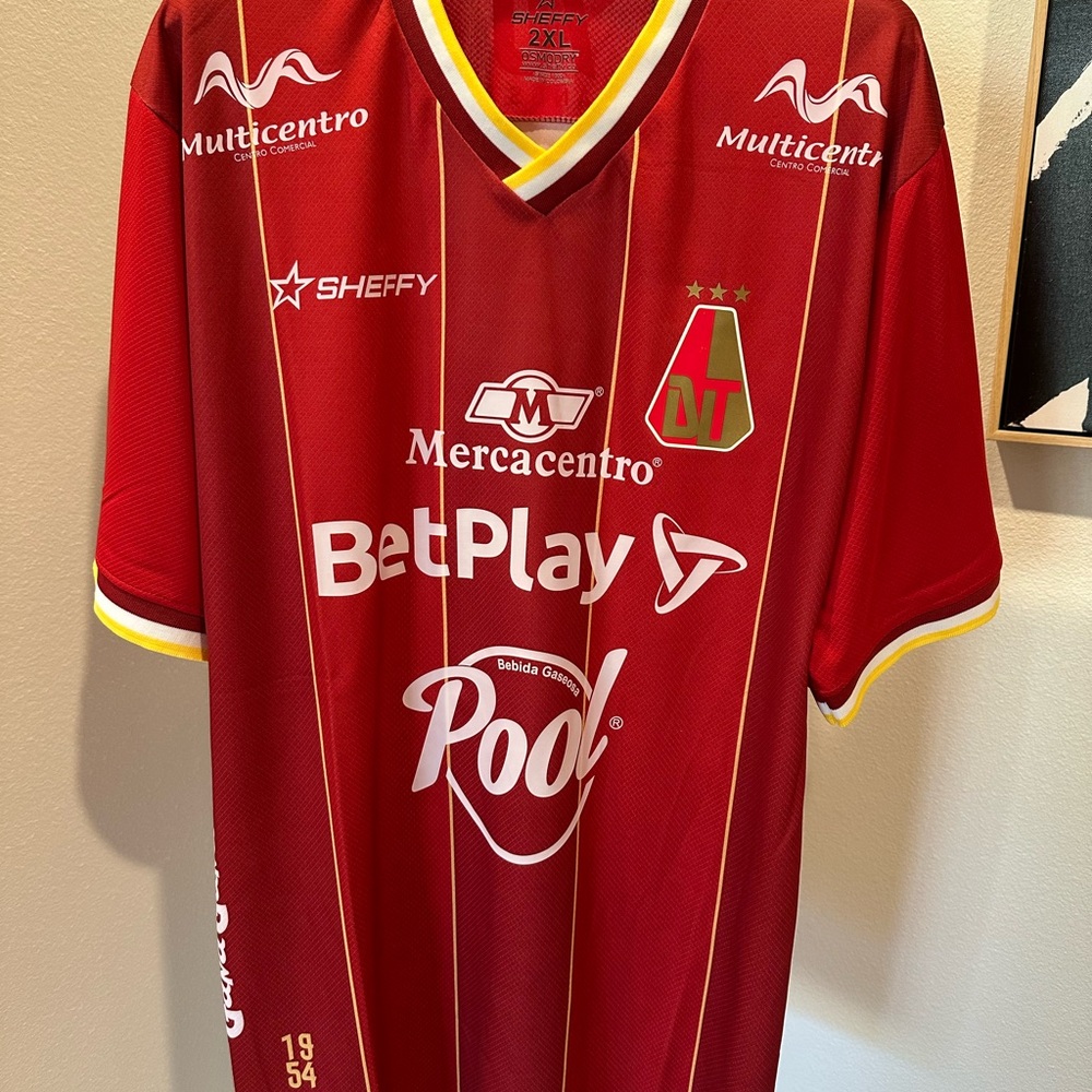 2024-25 Deportes Tolima Soccer Jersey